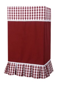 Design Safe Cover Cover Home Shelf Cover Cover Checkered Fabric Bookshelf Dust Cover Audio Cover Cover SPS002 detail view-12